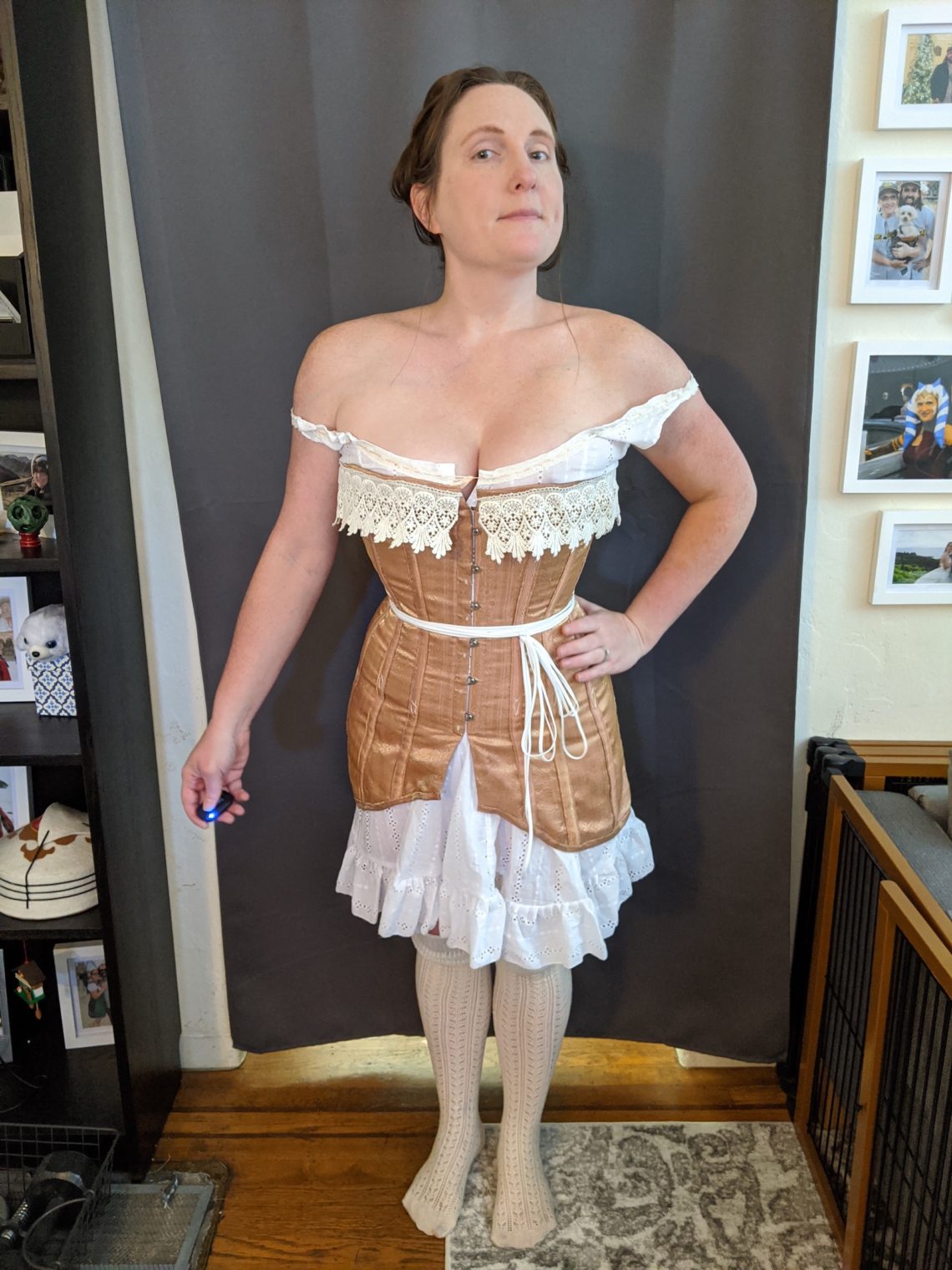Rose - an Edwardian (1913) under-bust Corset Pattern with girdle