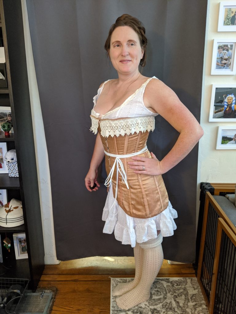 Made an Edwardian Corset! [Truly Victorian TVE01 1903 Edwardian Corset] :  r/sewing