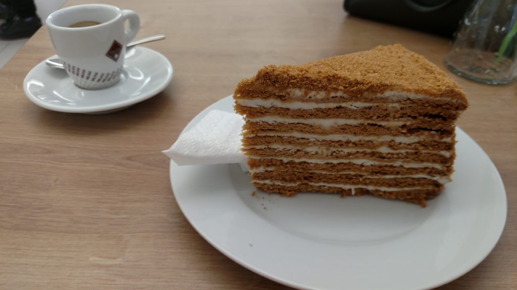 Prague cafe Cake