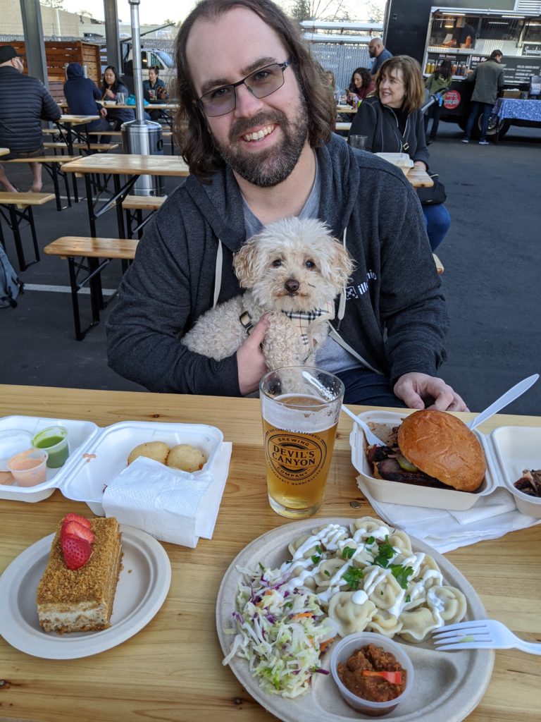 Russian Food truck in California