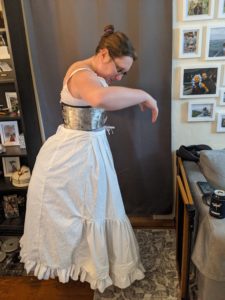 Try-on.... putting it on backwards