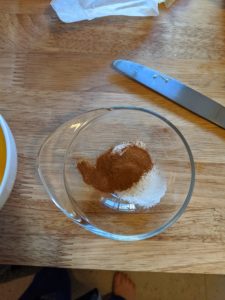 baking soda & cinnamon