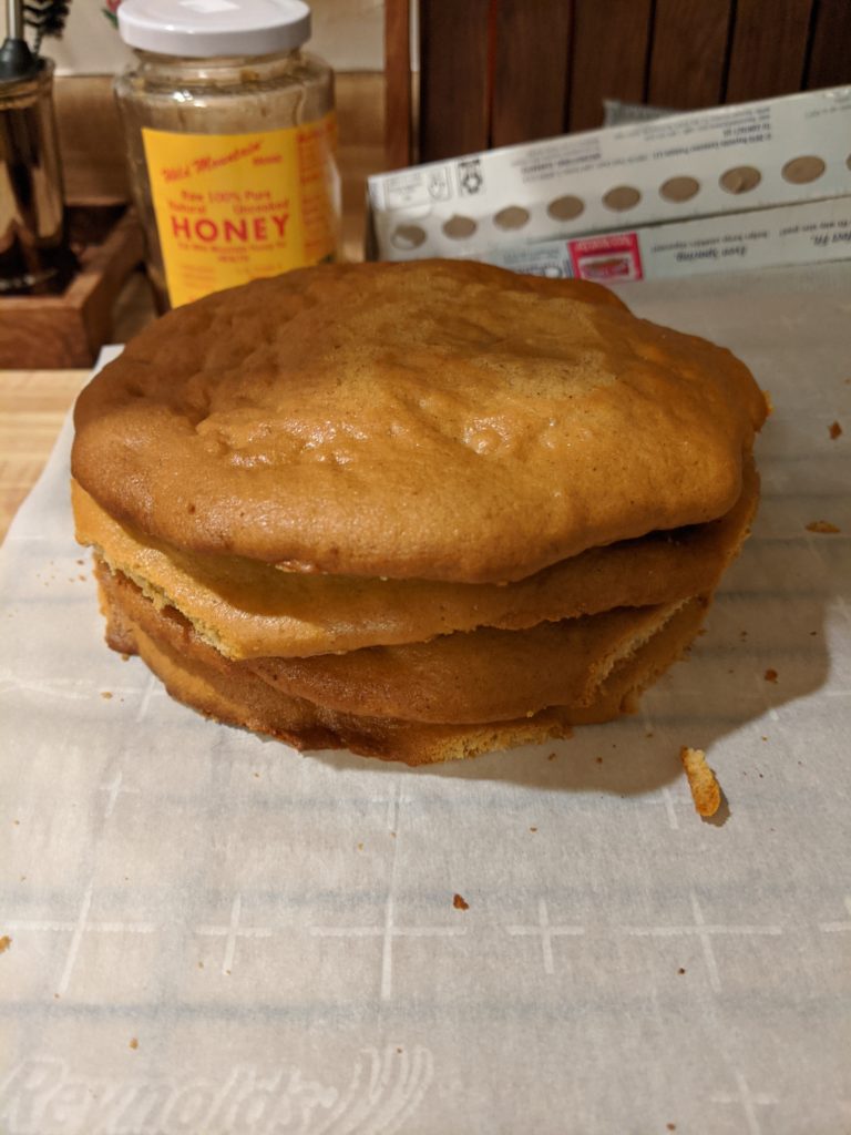 Cake layers