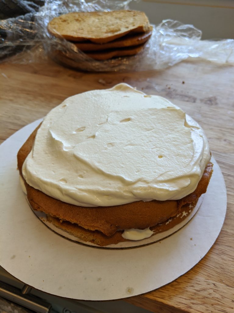 Frosted layer -halfway there