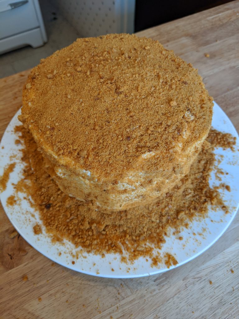 Crumb coating