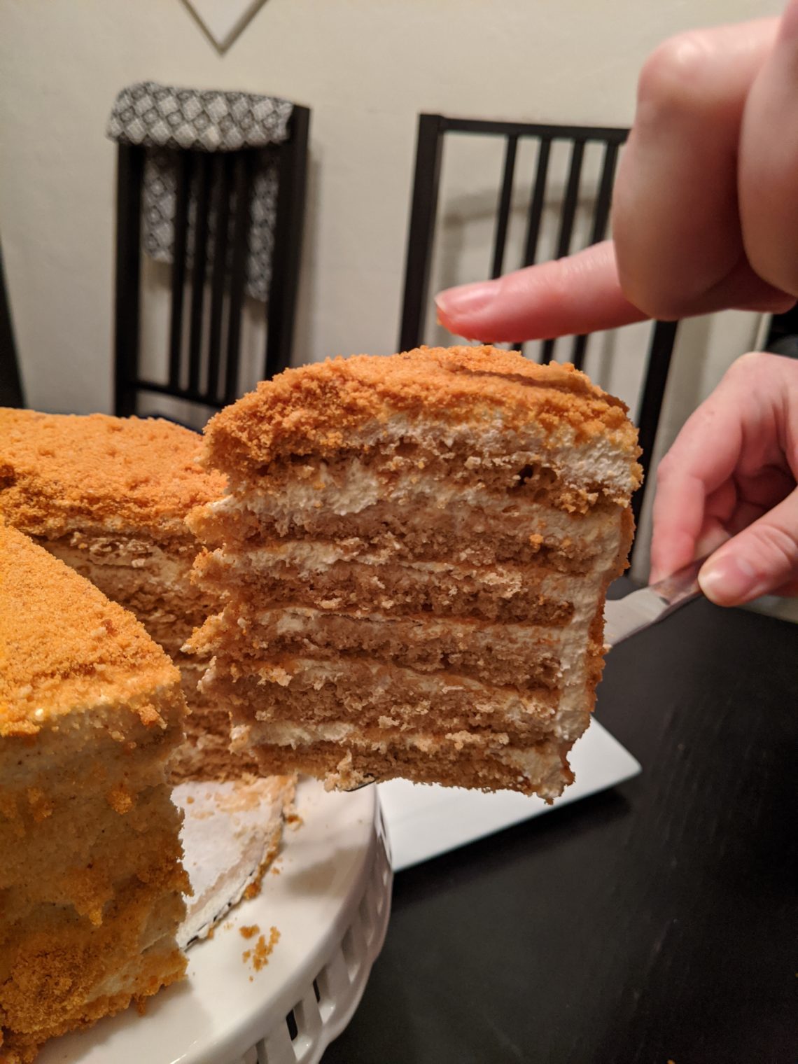 Russian Honey Cake – Tina's World Travels